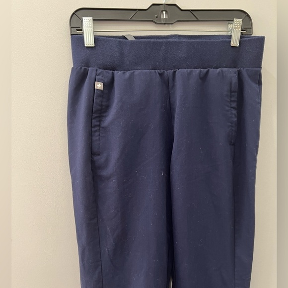 Figs navy blue yoga pants trousers size S - Picture 2 of 7